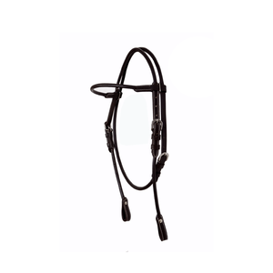 Vente en gros de haute qualité en vrac clair Western cuir têtière/bride cheval Tack en brun non vivace éphémère - Product Image 1