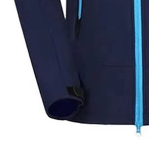 Veste softshell à fermeture éclair pour hommes, vêtements de travail d'hiver, conception personnalisée, tissu léger imperméable au vent, nouvelle veste softshell à sublimation - Product Image 6