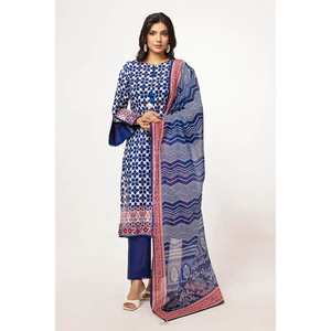 Conjunto de 3 Piezas para Mujer, Traje de Tela Estampada sin Coser, Colección SD-52110 - Product Image 1