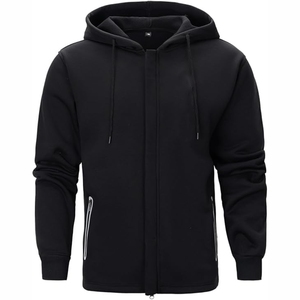 Kandari Sports Manufacture Hommes Solide Pull À Capuche Haut Lourd Polaire Sweat Nouveau Design 100% Coton Hommes Slim Fit Hoodies - Product Image 2