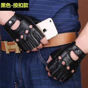 HANDLANDY Touchscreen TPR Impact Reducing PVC Reinforced Palm Non-Slip Breathable Mens Heavy Duty Cycling Sports Anti-UV400 <b>Work</b> - Product Image 2