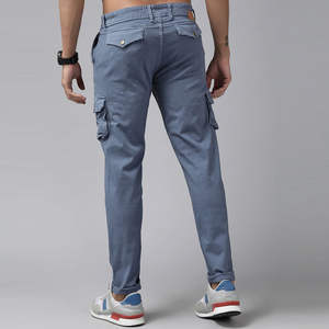 Pantalones de chándal de carga antiarrugas de fabricante de Pakistán pantalones de hombre con cordón teñido liso de calidad superior logotipo personalizado disponible - Product Image 6