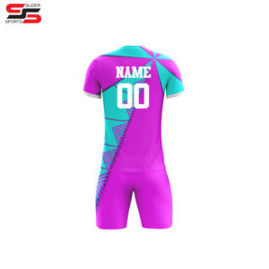 Wholesale Best Quality Sublimated Custom <b>Black</b> Blank Football Jersey Sports Soccer Jersey Kits sports wear - Product Image 6
