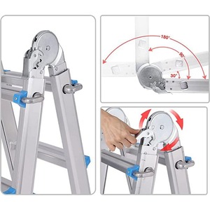 Deliladder 4X4 Aluminum Combination Step Extension <strong>Ladder</strong> As Seen on Tv - Product Image 4