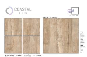 AKSA WOOD MIST Carreaux en porcelaine polie 600x600MM / 24X24 / 2x2 ft Premium a Grade Carreaux - Product Image 6