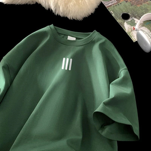 Camiseta de gran tamaño para hombre de peso pesado de algodón 100% de alta calidad OEM, Camiseta con estampado Dtg, camiseta con logotipo, camiseta de gran tamaño personalizada Vintage - Product Image 1