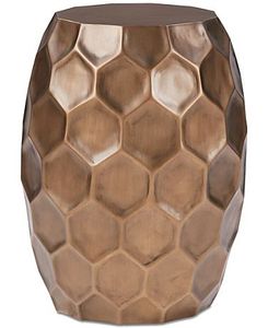 Taburete Redondo de Metal con Diseño Europeo Moderno, Personalizable para Casas de Lujo, Villas, Hoteles e Interiores de Entrada - Product Image 3