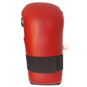 Guantes de Protección para Artes Marciales Tradicionales con Cordones y Logotipo Personalizado, Guantes de Boxeo Duraderos y Ligeros de Cuero PU - Product Image 3