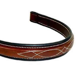 Ustomized-banda para cejas de cuero auténtico, banda para cejas de caballo en color negro o Avana - Product Image 4