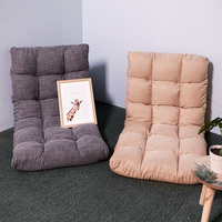 Silla de Suelo Plegable Estilo Europeo, Tatami, de Una Plaza, Sofá Cama Convertible Ajustable para Dormitorio