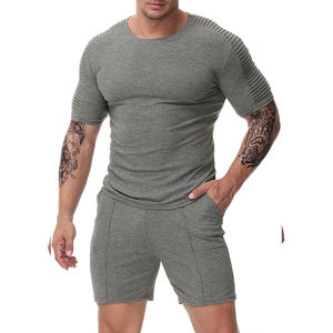 Logo personnalisé Ensemble d'été pour homme de créateur Survêtement de sport d'été pour homme - Product Image 1