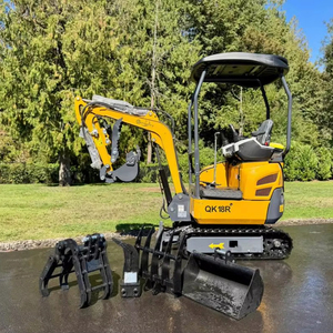ถังไฮดรอลิก CFG QK18R รถขุดขนาดเล็ก15HP การควบคุมนักบิน39 "ใบมีด16" ถังขุด EPA CE อนุมัติ - Product Image 1