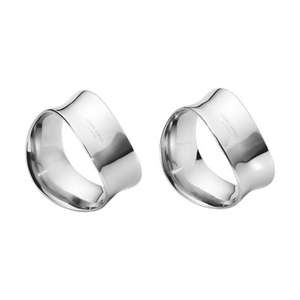 Handcrafted Stainless Steel <b>Napkin</b> Rings Featuring Minimalistic Charm and Durability for Everyday Use or Formal Occasions - Product Image 1