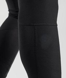 Leggings de sport pour homme à séchage rapide en coton/fibre de bambou, taille élastique haute extensible, pour entraînement, fitness, yoga, gym, design/logo personnalisé, taille économique - Product Image 5