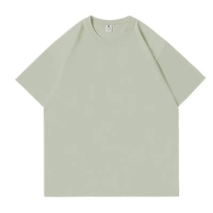 เสื้อยืดผู้ชายผ้าเจอร์ซีย์แขนสั้นใยไผ่ผสมฝ้ายเนื้อหนัก ย้อมสีสำเร็จรูป ระบายอากาศได้ดี เหมาะสำหรับใส่เที่ยวเล่นกลางแจ้งในฤดูร้อน สไตล์สตรีทแวร์ - Product Image 2