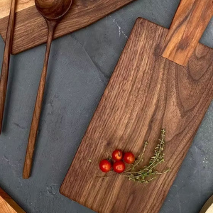 เขียงไม้ดีไซน์สวย พร้อมขอบไม้เนื้อแข็งจากไม้กระถินเทศ สำหรับหั่นชีส ผลไม้ ขนมปัง และผลผลิตสดต่างๆ อย่างสะอาดหมดจด - Product Image 1