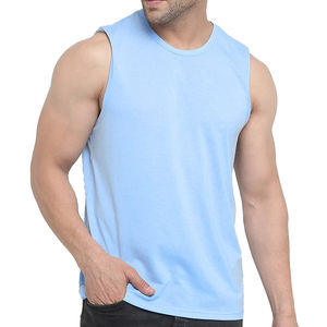 สินค้ามาใหม่ 2024 เสื้อกล้ามผู้ชายสั่งทำพิเศษ ไซส์ใหญ่ ระบายอากาศได้ดี เป็นมิตรกับสิ่งแวดล้อม ผลิตจากเส้นใยไม้ไผ่ 100% ผลิตในปากีสถาน รับผลิตแบบ OEM ODM คุณภาพสูง - Product Image 1