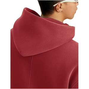 Sweat à capuche oversize en coton lourd, vintage, lavé, pour couples, streetwear - Product Image 2
