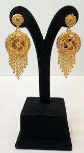 Ensembles de bijoux en strass vintage plaqué or 24 carats personnalisés pour les mariages, les fêtes et les cadeaux - Product Image 3