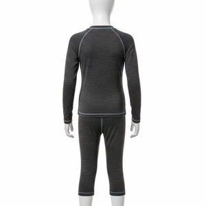 Hauts de sport pour enfants à séchage rapide en spandex, mélange de polyester, extensible, respirant, vêtements d'entraînement sportif, vente en gros, exportation - Product Image 2