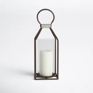 Modern Style High Quality buy In India Reasonable Price Metal Tabletop Candle Lantern For Home Wedding Indoor and Outdoor Decor