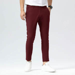 Pantalones Chinos para Hombre, Transpirables, Fáciles de Usar, Bolsillo Regular, Estilo Casual, Cierre de Botones, Cintura de Calidad, 100% Algodón - Product Image 2