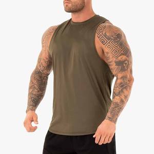 Camiseta sin Mangas para Hombre al por Mayor, Logotipo Personalizado, 100% Algodón, Camiseta Deportiva para Gimnasio, Modelo 2026 - Product Image 5