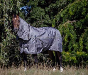 1680D Winter Horse Rugs Combo Peso medio 200g Turnout Alfombra con forro de nylon para uso en exteriores - Product Image 4