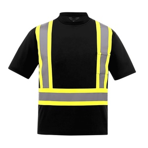 2024 <b>Hi</b> <b>Vis</b> <b>T</b>-<b>Shirt</b> Reflective Safety O Neck Quick Workwear Vest Work Tops Construction Safety Cloths <b>t</b> <b>Shirt</b> for Men - Product Image 4