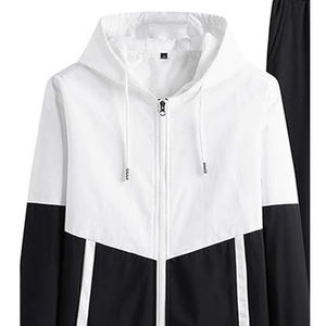 Vêtements de sport légers à fermeture éclair sur mesure survêtements en polaire pour hommes avec poche sur les manches survêtements respirants du fabricant - Product Image 5