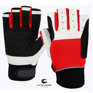 Gants d'haltérophilie en cuir OEM Premium Custom Gym Training Fitness Fabricant ODM Fournisseur fiable - Product Image 4