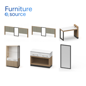 Meubles de chambre à coucher modernes en bois-Ensembles de chambre à coucher contemporains Marriott avec contreplaqué et HPL-Meubles du Vietnam conçus sur mesure - Product Image 3