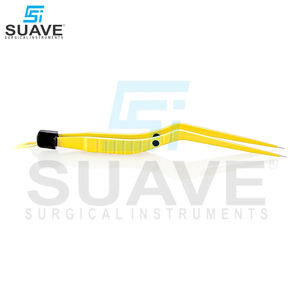 Pinces bipolaires en gros, instrument neurochirurgical en acier inoxydable, manuel, réutilisable, haute qualité, certifié CE, SUAVE SURGICAL - Product Image 3