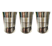 Ensembles de verre en acier inoxydable hautement poli Plusieurs accessoires pour boire de finition Excellente qualité Meilleure vente