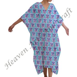 Jalabiya 2026, robe longue en coton pour femmes, kaftan BPK071, robe islamique, kaftan long, jilbab, robe musulmane, abaya pour femmes grandes tailles - Product Image 4