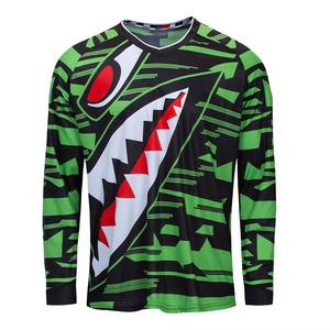 Vente en gros de t-shirts de sport et de gymnastique ajustés pour homme, t-shirts de compression à manches longues - Product Image 5