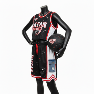 Ensemble maillot et short de basketball pour femmes, 180 GSM, maille polyester respirante, panneau latéral en mesh, sublimation, logo personnalisé, ensembles pour femmes - Product Image 4