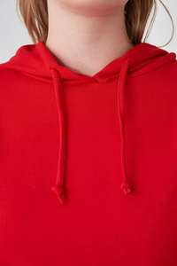 Sudadera OEM personalizada con logotipo bordado, sudadera de algodón con cuello redondo, sudadera extragrande para mujer, sudadera pesada - Product Image 4