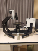 Instrument de mesure de l'angle de contact automatique QD580 pour la caractérisation de surface en microélectronique, test d'hydrophilie des semi-conducteurs