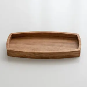 Plateau de service en bois élégant de meilleure qualité pour la maison et le bureau avec métal et acrylique Fabriqué en Inde - Product Image 5