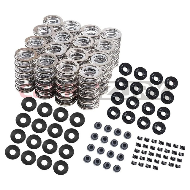 Carrhzury SK001S 660" Dual Valve Springs Kit Compatible for GM LS1 LS2 LS3 LS4 LS6 4.8 5.3 6.0 6.2 Valve Spring & Seal Kit