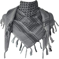 Article tendance en gros Foulard fait à la main design personnalisé Foulard arabe shemagh coupe-vent 100% coton pour hommes