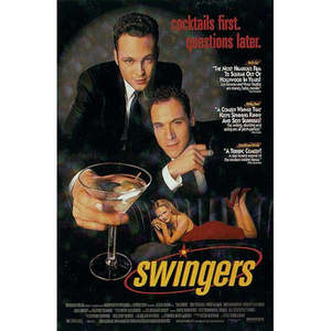 Modern Style Swingers <b>Poster</b> Made of Paper for Wall Decor - Product Image 1