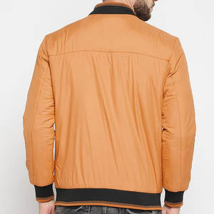 Venta al por mayor de secado rápido chaqueta de los hombres para la venta en línea de poliéster hecho chaqueta de bombardero para los hombres - Product Image 3