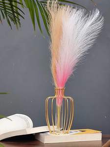 Vase à fleurs en métal de couleur or de conception moderne, nouveau design, de bonne qualité, pour la décoration de la maison, prix de gros, vase de table - Product Image 6