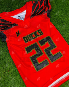 Uniforme de Fútbol Americano Personalizado para Adultos - Manga Corta, Transpirable y de Secado Rápido, Nombre del Jugador del Equipo Personalizado, Alta Calidad, Precio - Product Image 6