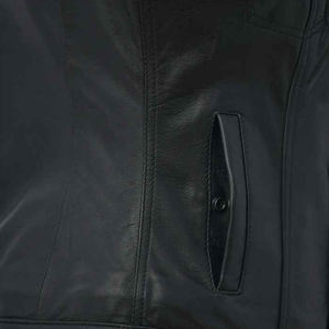 New Summer Women Leather <b>Vest</b> Motorcycle Men WOMEN Fashion Customize Wholesale Solid <b>Black</b> Plus Size Motorbike Real Leather <b>Vest</b> - Product Image 4