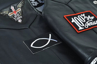 Christian jésus pour toujours motard Original en cuir hommes gilet Top qualité sur mesure nouveau Style 2025 personnalisé nouveau Style gilets