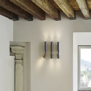 RenataDuo Modern Minimalist <b>Wall</b> <b>Light</b> LED <b>with</b> Warm White CCT 6W Power Brass and Copper Body E26 Bulb Base for Living Room - Product Image 2