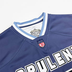 เสื้อยืดกีฬาผู้ชายทรงครอป คุณภาพสูง ขายส่ง ผ้าบรอดคลอธ ระบายอากาศดี ทรงโอเวอร์ไซส์ คอวี ผ้าตาข่าย พิมพ์ลายแบบซับลิเมชั่น รับสั่งทำ - Product Image 4